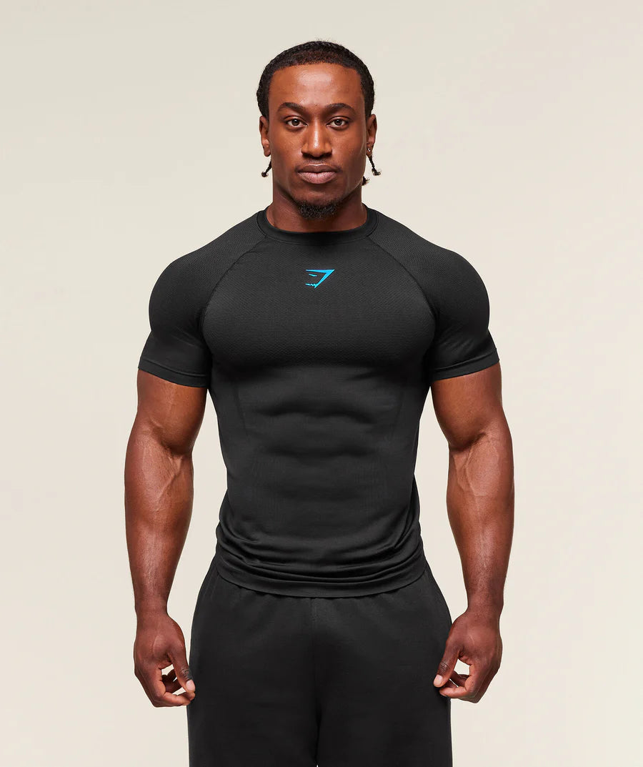 Onyx 5.0 Seamless T-Shirt Midnight black/black