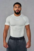 Batman Compression Tee – Off White