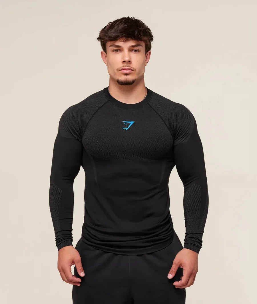 Onyx Seamless Compression Midnight Long Sleeve