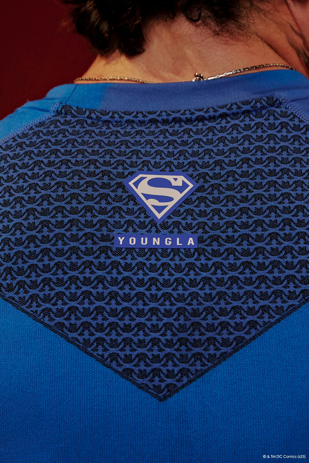 Superman Compression Tee – Blue