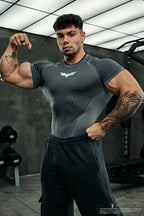 Batman Compression Tee – Dark Grey