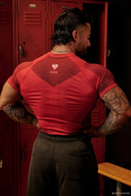 Superman Compression Tee – Red